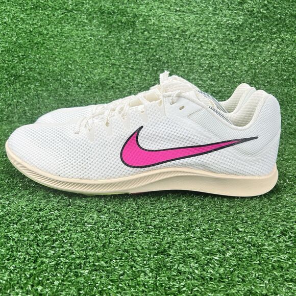 Nike Zoom Rival Track Field Distance Men's 12.5 Cleats w/ Spikes Pink DC8725-101 - Picture 9 of 17